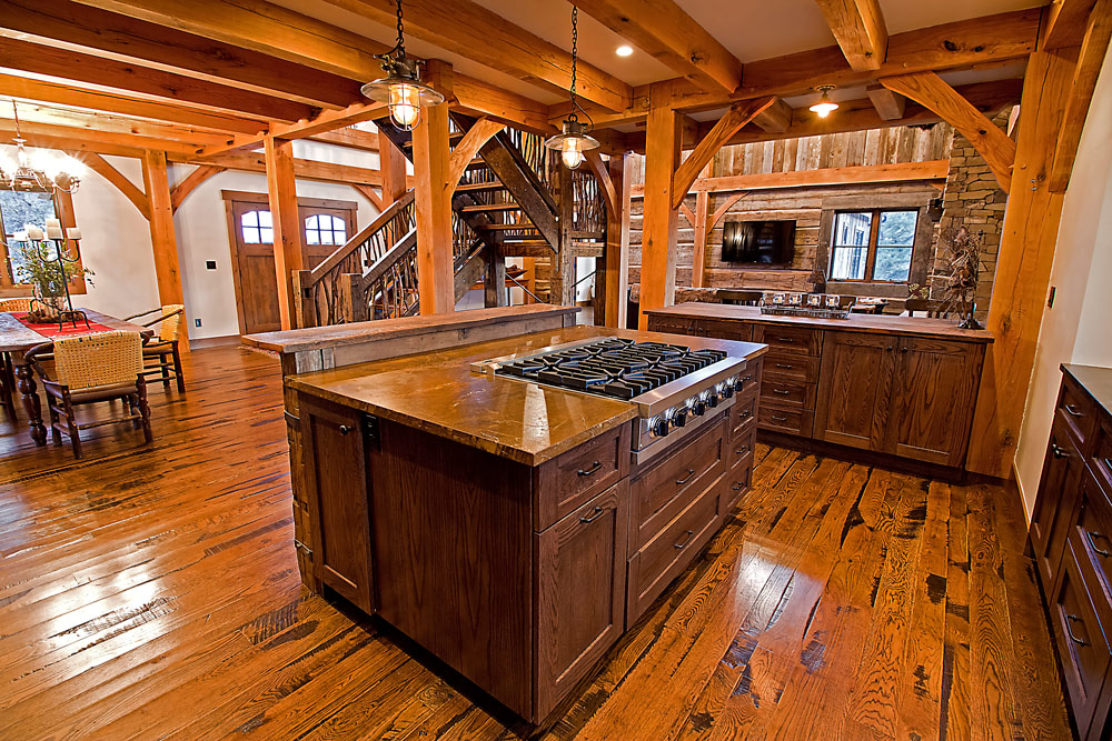 Culp residence — custom kitchen