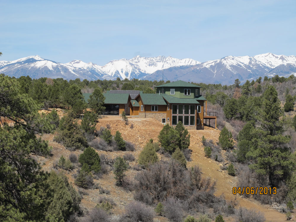 Rodda-Rondeau residence in spring